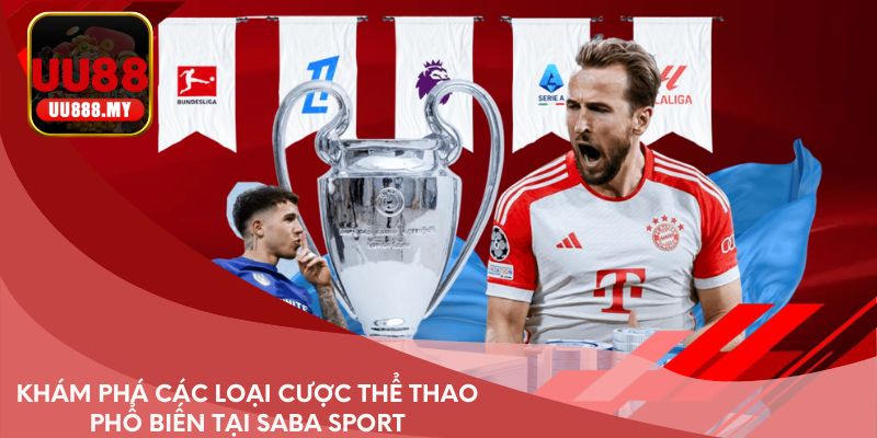 Khám phá các loại cược thể thao phổ biến tại SABA Sport